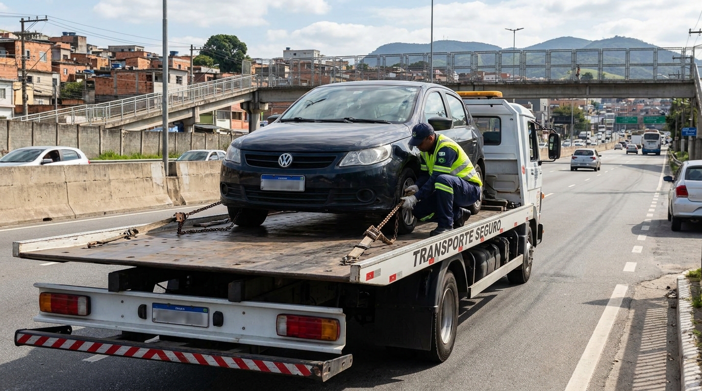Logística para Veículos Parados em Jundiaí‑SP