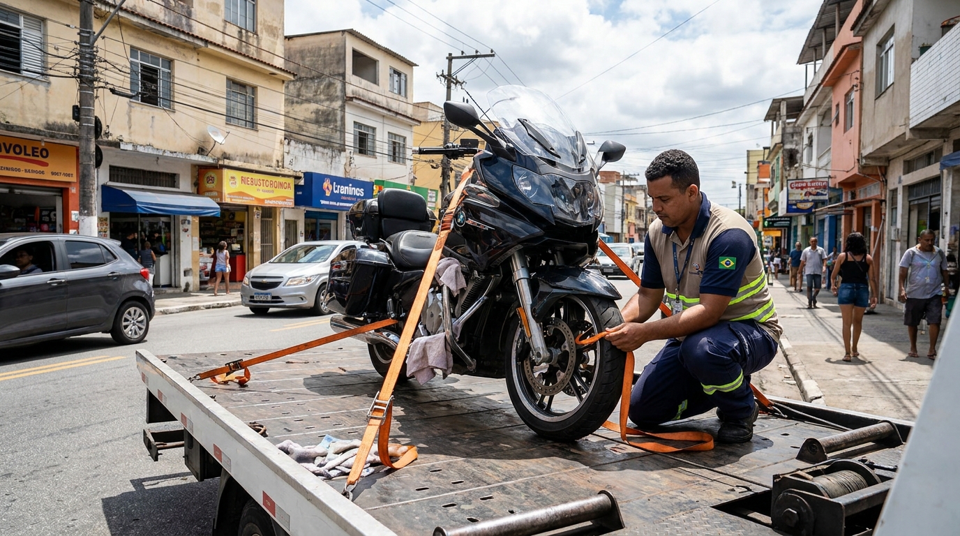 Remoção de Moto em Pane em Jundiaí‑SP